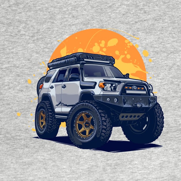 SUV Offroad Artwork by Aiqkids Design